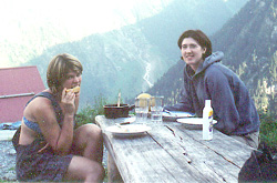 Hanah Maria and Maria--the Swedish hiking team