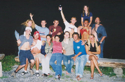 Our last night together