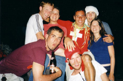 A little bit of alcohol makes everyone happy...