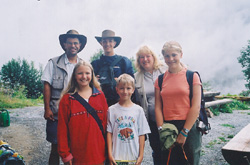 The family of the summer. 