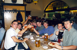 We are here for the beer