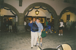 Some people need a little help on the way out.