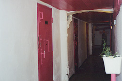 Pink Prison's corridor.