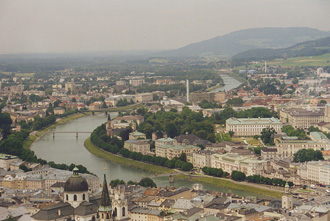Salzburg Panorama from the Hohensalzburg Fortress